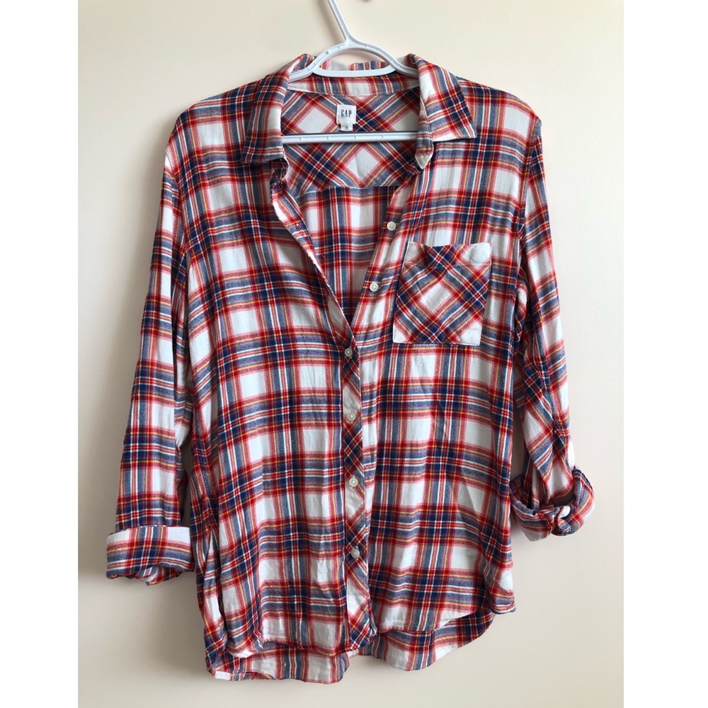 Colourful Plaid Button Up
